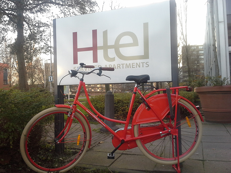 Explore Amstelveen and Amsterdam by bike with the bicycles of each Htel Aparthotel the first three hours free